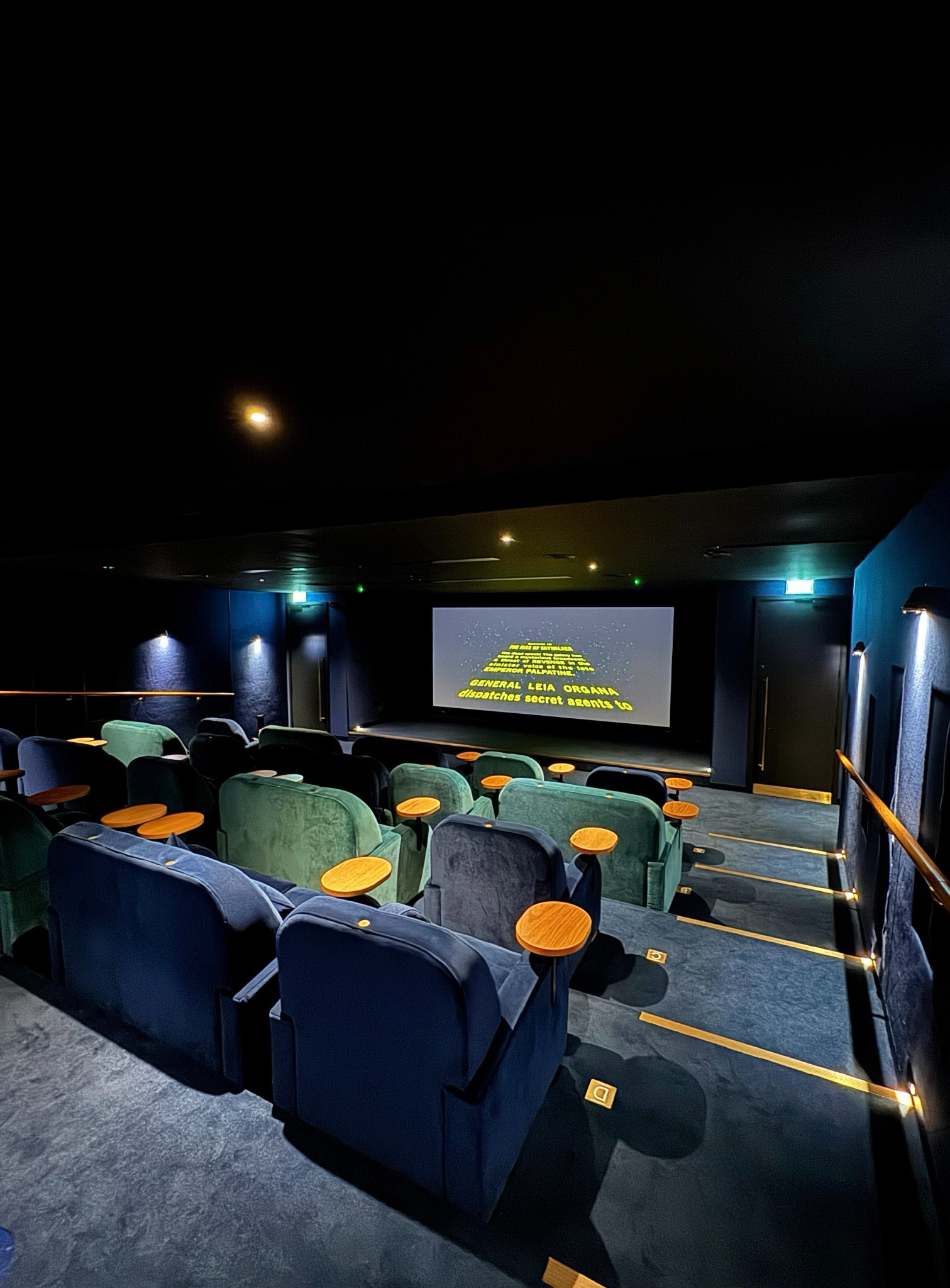 Cinema at Goodluck Hope, London City Island